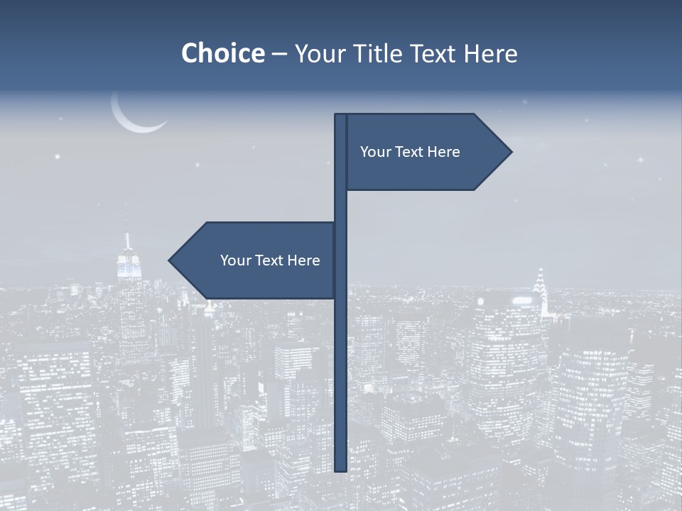 Light Moon Modern PowerPoint Template