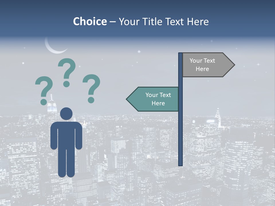 Light Moon Modern PowerPoint Template