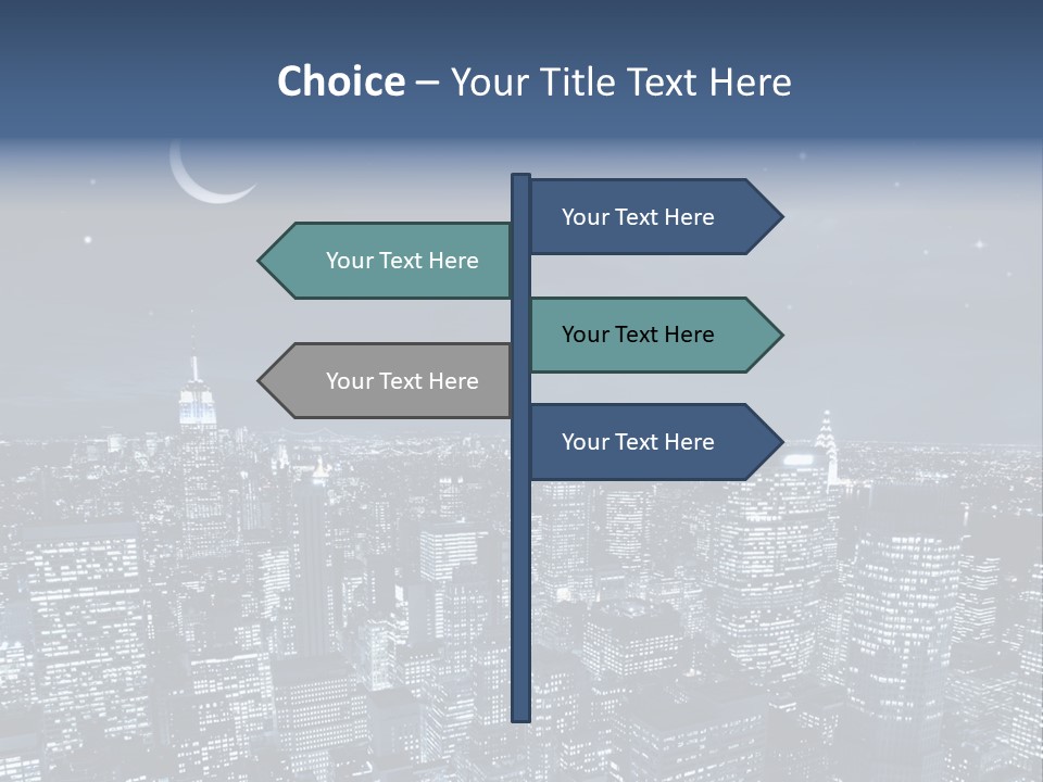 Light Moon Modern PowerPoint Template
