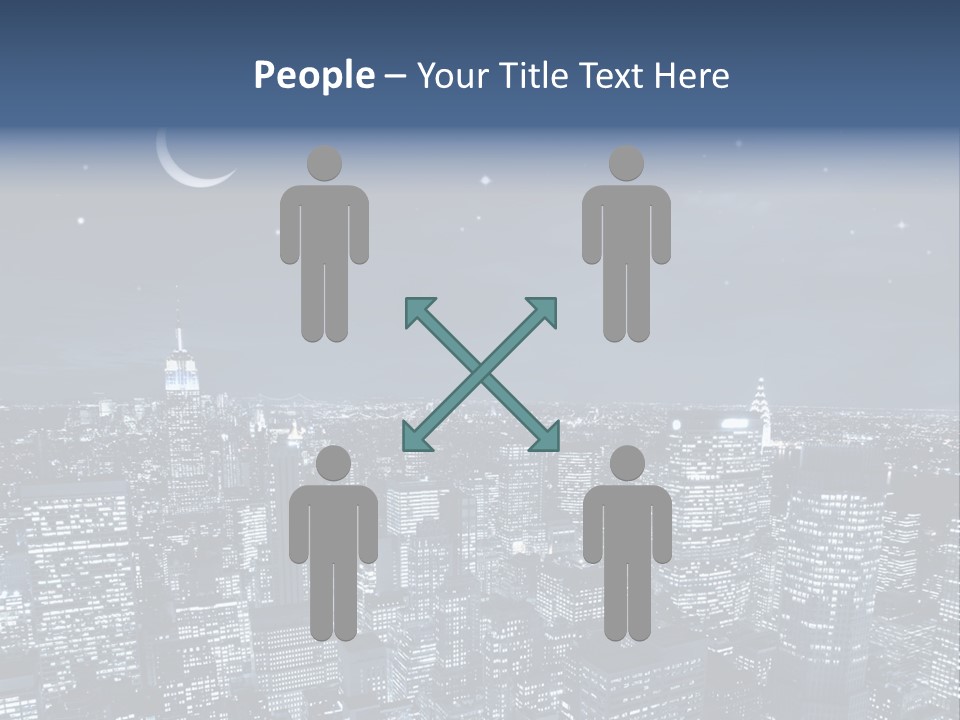 Light Moon Modern PowerPoint Template