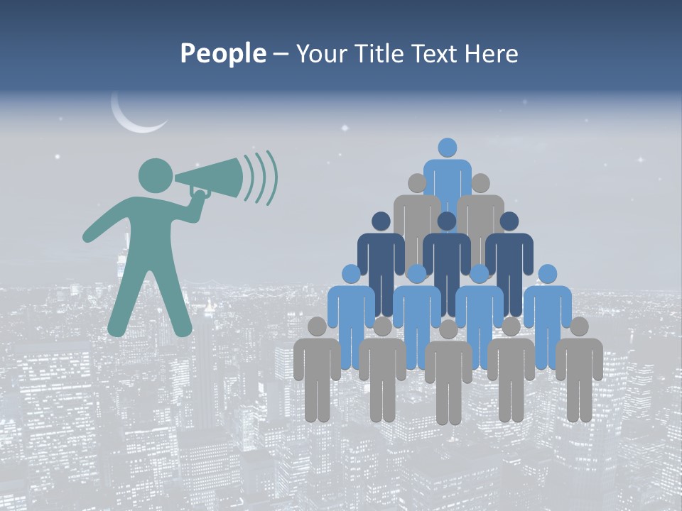 Light Moon Modern PowerPoint Template