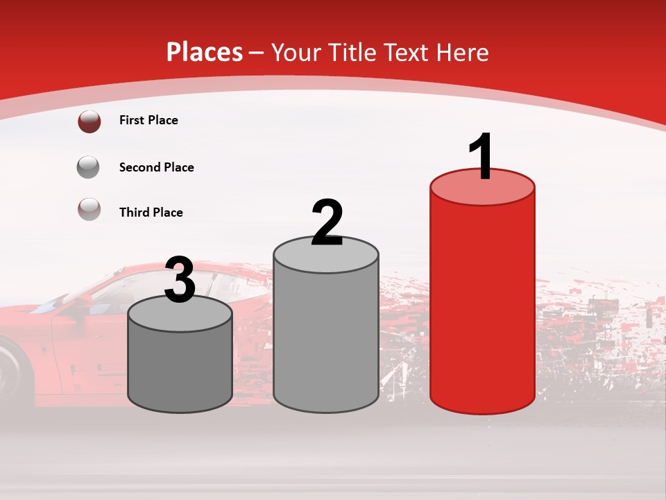 Lines Urban Traffic PowerPoint Template