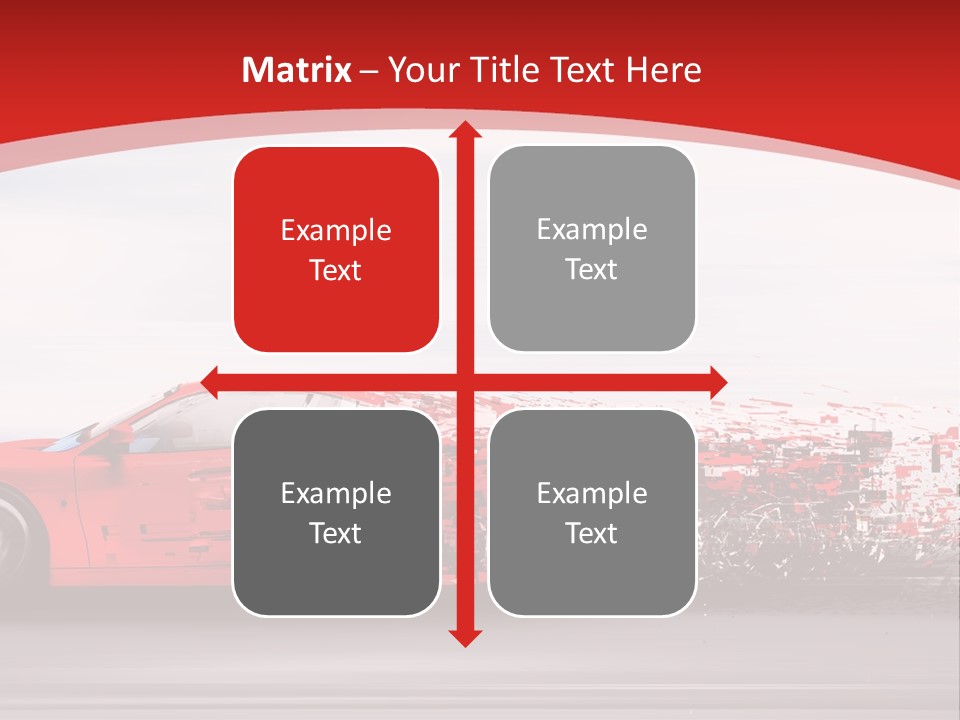 Lines Urban Traffic PowerPoint Template
