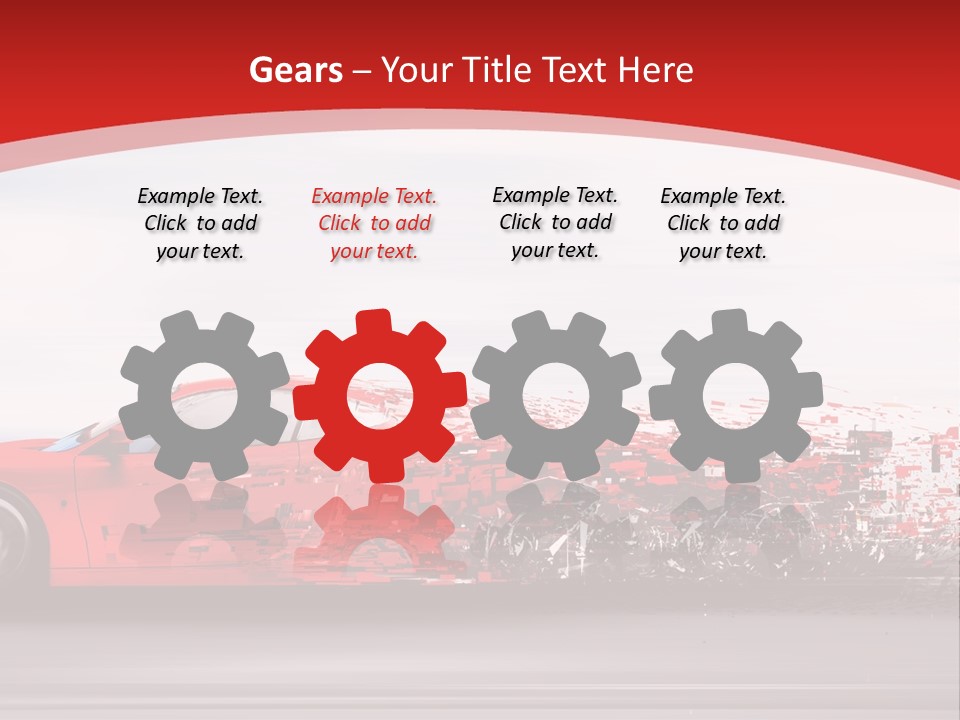 Lines Urban Traffic PowerPoint Template