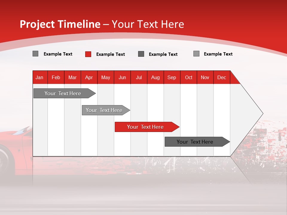 Lines Urban Traffic PowerPoint Template