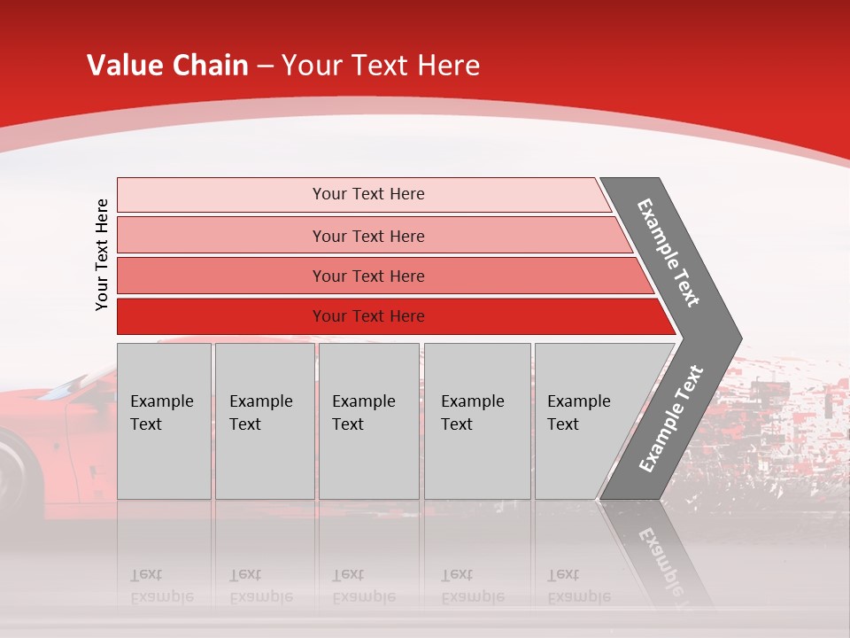 Lines Urban Traffic PowerPoint Template