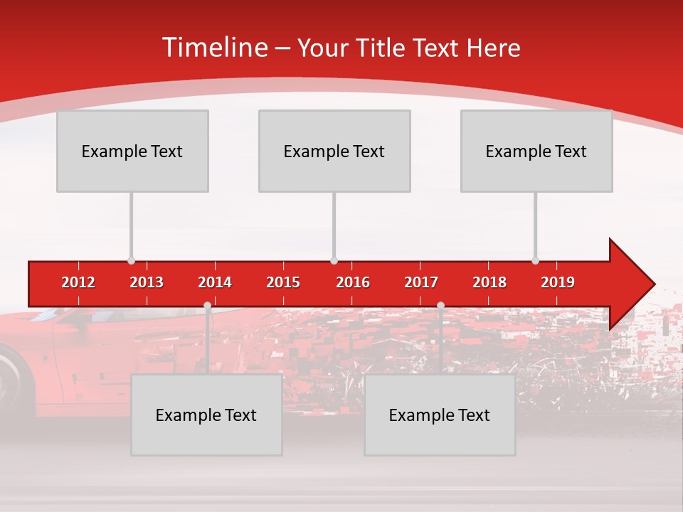 Lines Urban Traffic PowerPoint Template