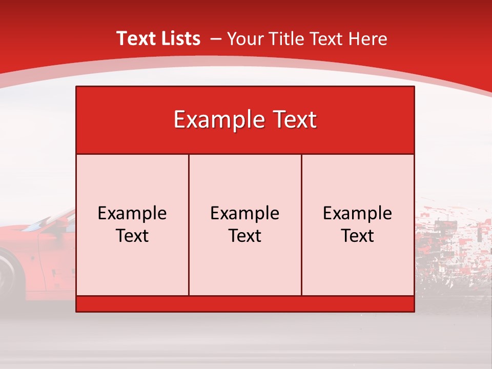 Lines Urban Traffic PowerPoint Template