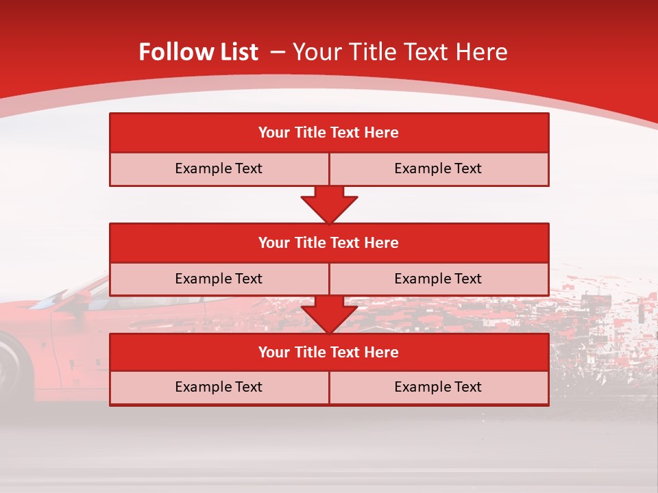 Lines Urban Traffic PowerPoint Template