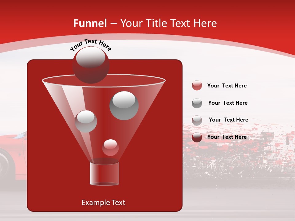 Lines Urban Traffic PowerPoint Template