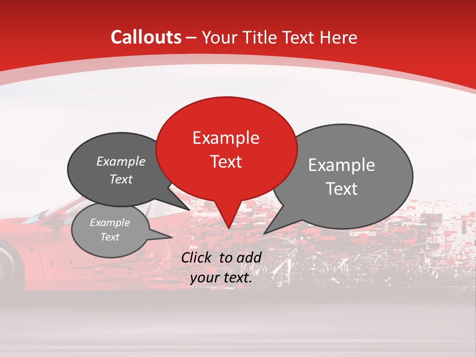 Lines Urban Traffic PowerPoint Template