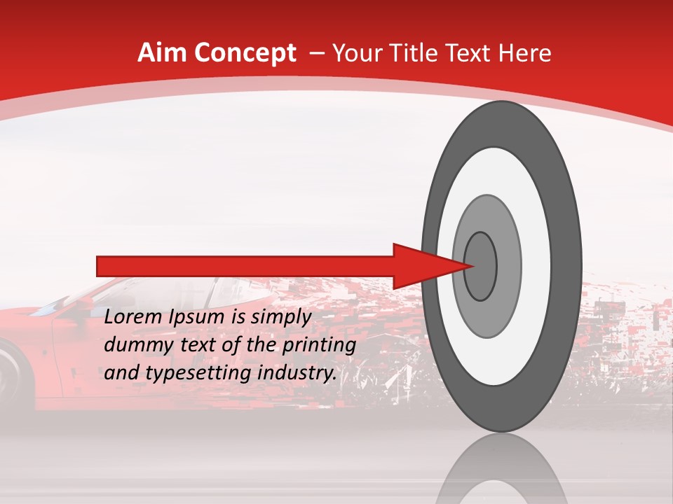 Lines Urban Traffic PowerPoint Template