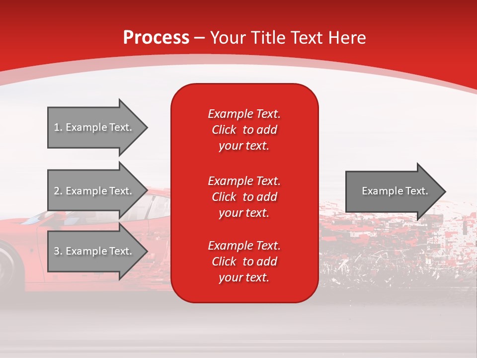 Lines Urban Traffic PowerPoint Template