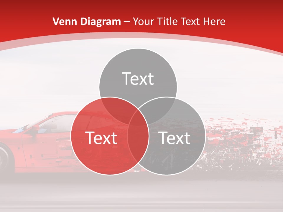 Lines Urban Traffic PowerPoint Template