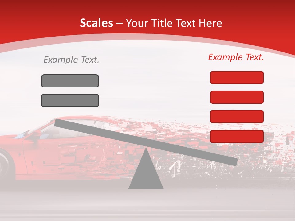 Lines Urban Traffic PowerPoint Template