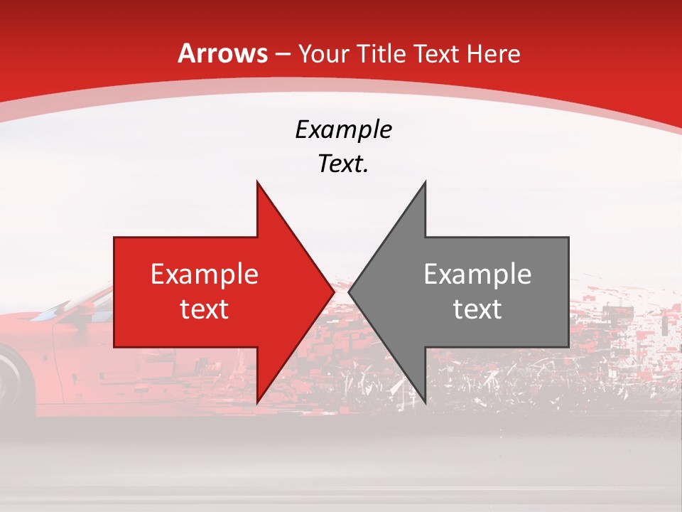 Lines Urban Traffic PowerPoint Template
