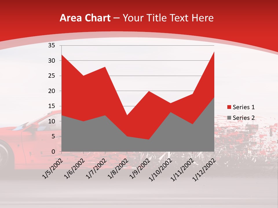 Lines Urban Traffic PowerPoint Template
