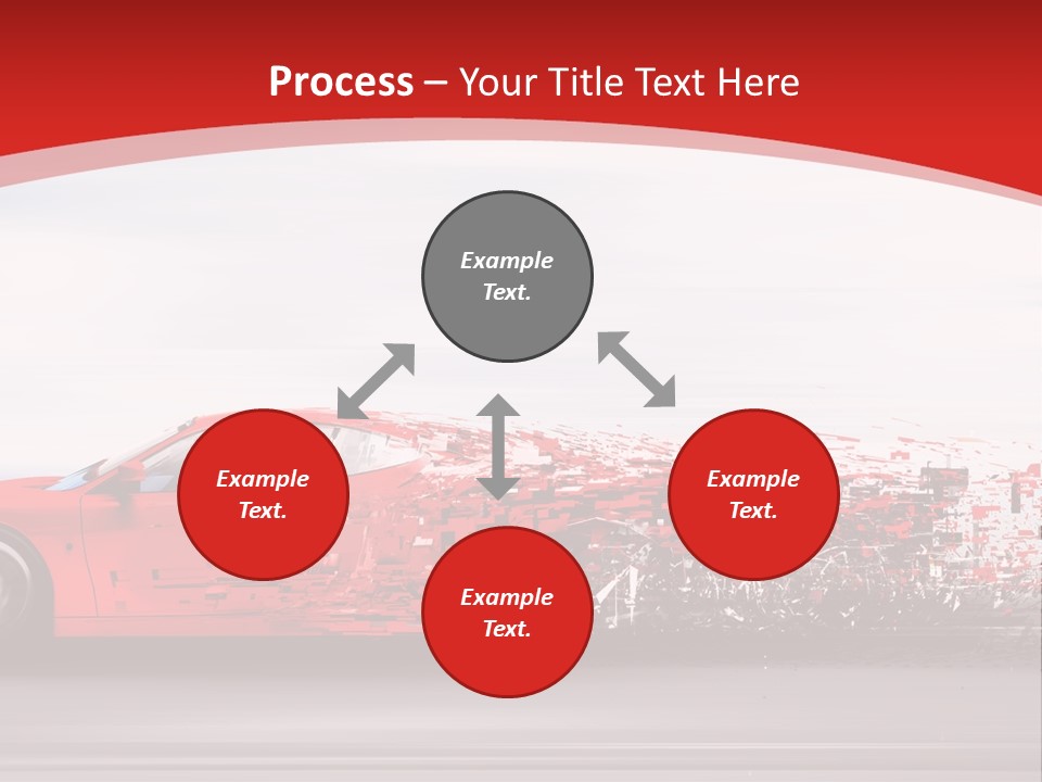 Lines Urban Traffic PowerPoint Template