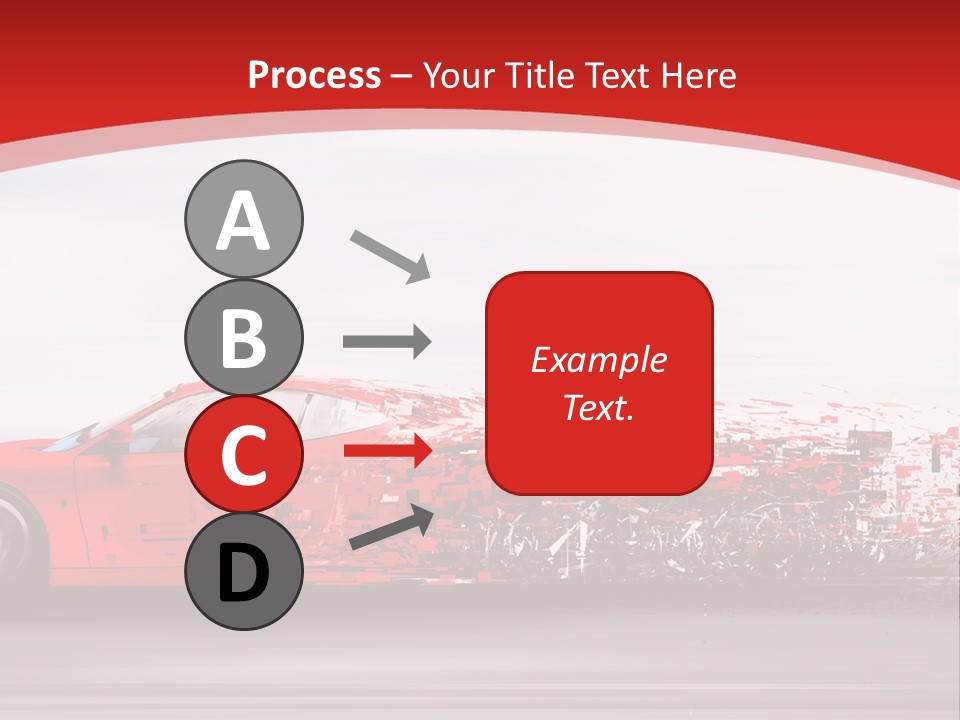 Lines Urban Traffic PowerPoint Template