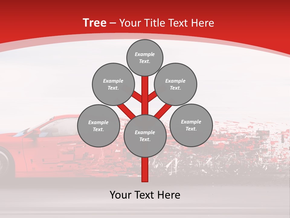 Lines Urban Traffic PowerPoint Template