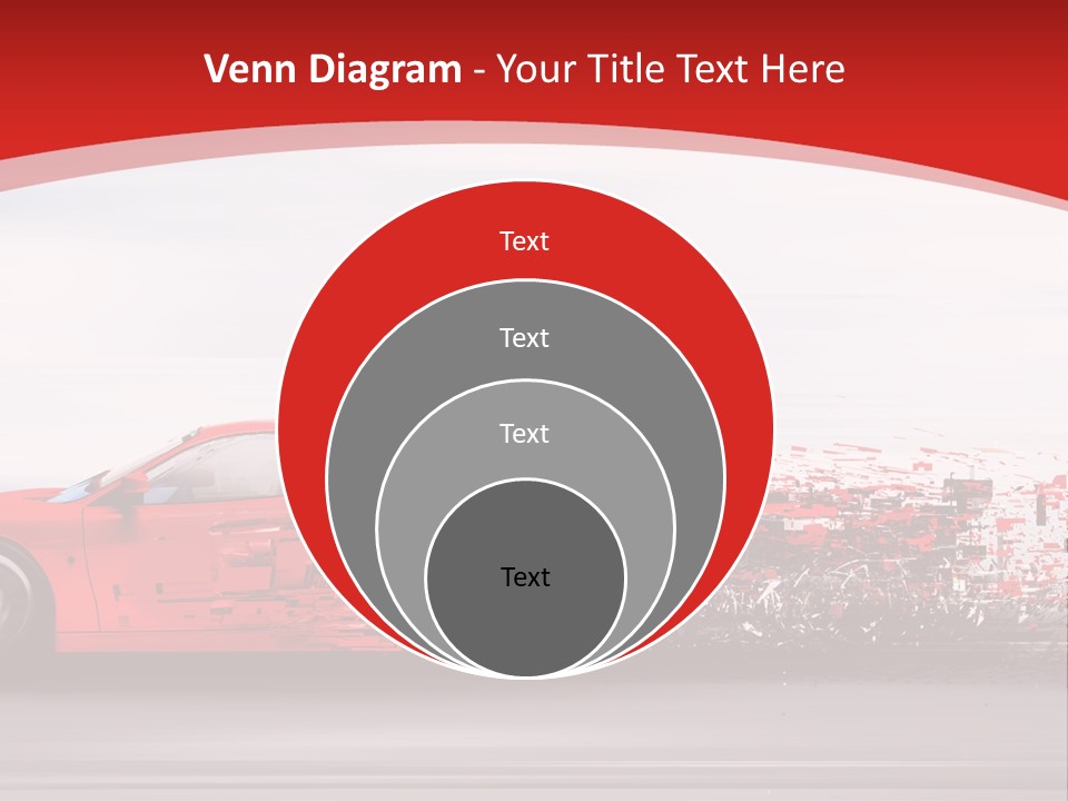 Lines Urban Traffic PowerPoint Template