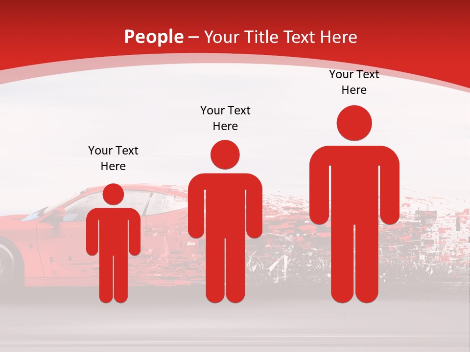 Lines Urban Traffic PowerPoint Template