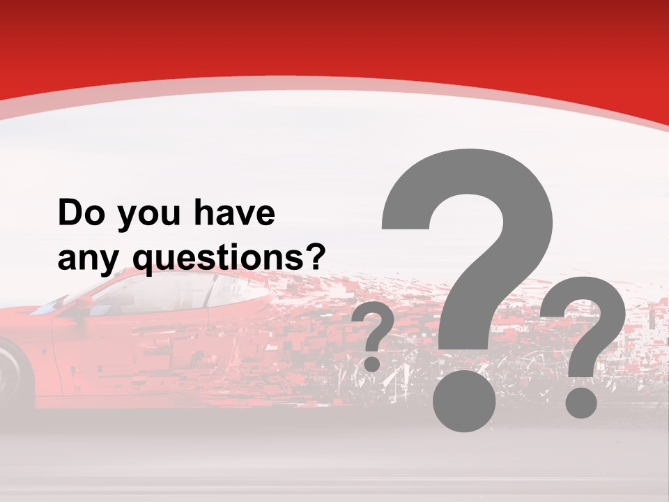 Lines Urban Traffic PowerPoint Template