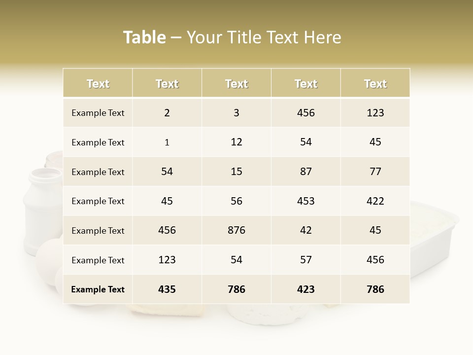 Cream Traditional Diet PowerPoint Template