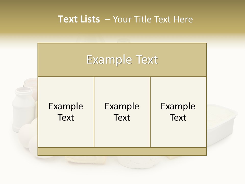 Cream Traditional Diet PowerPoint Template