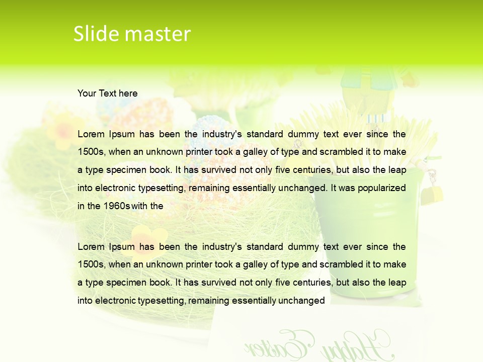 Objects Toy Copyspace PowerPoint Template