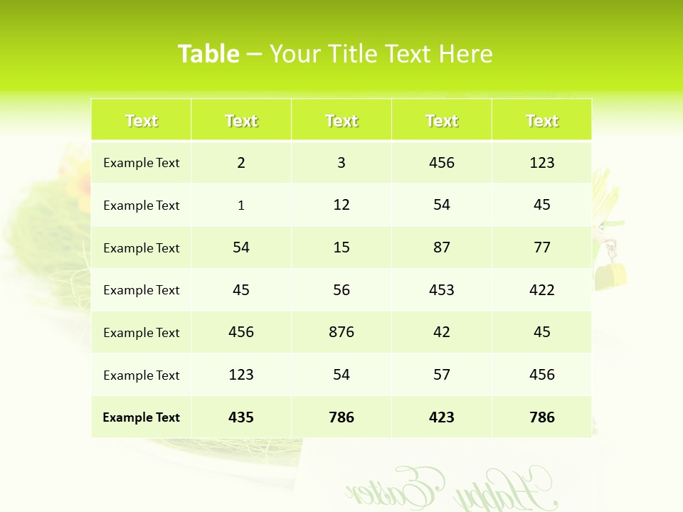 Objects Toy Copyspace PowerPoint Template
