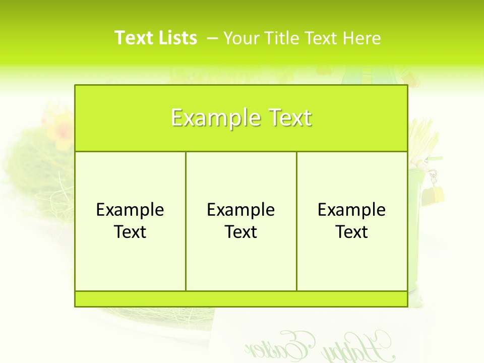 Objects Toy Copyspace PowerPoint Template