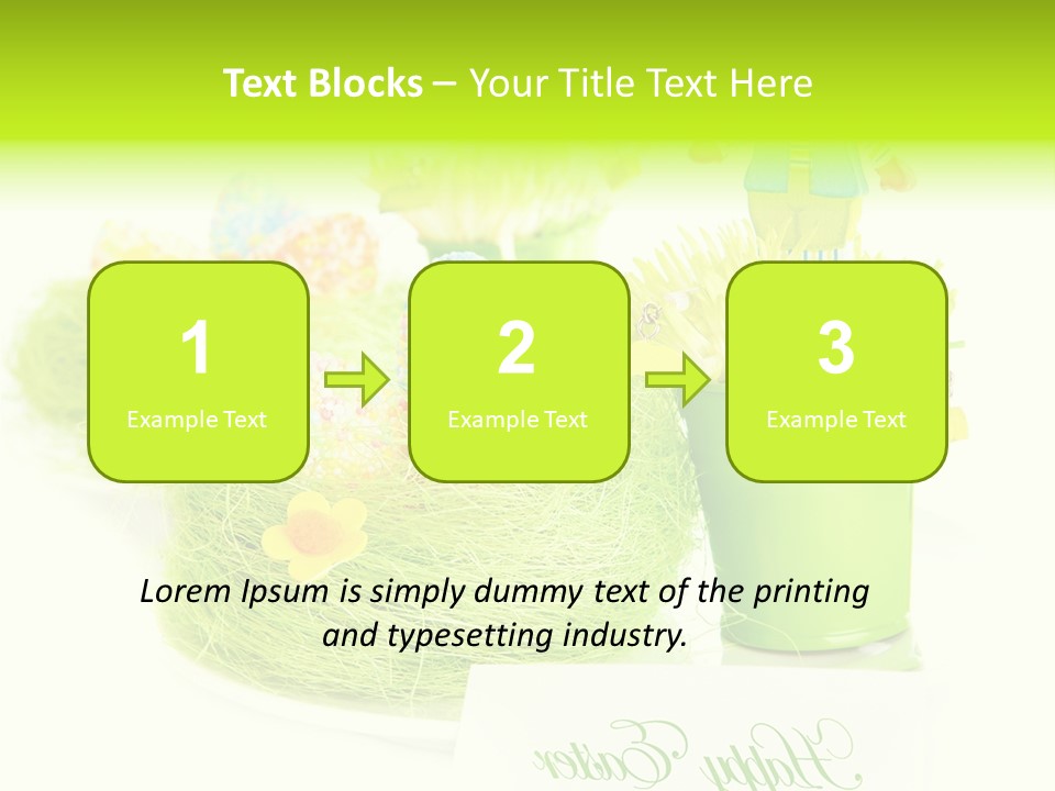 Objects Toy Copyspace PowerPoint Template
