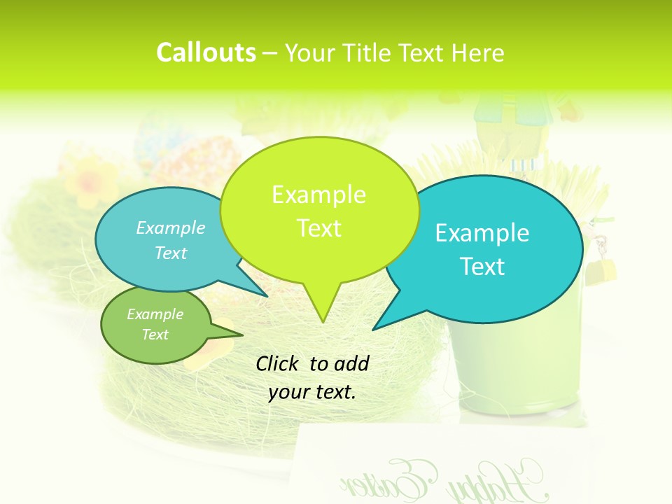 Objects Toy Copyspace PowerPoint Template