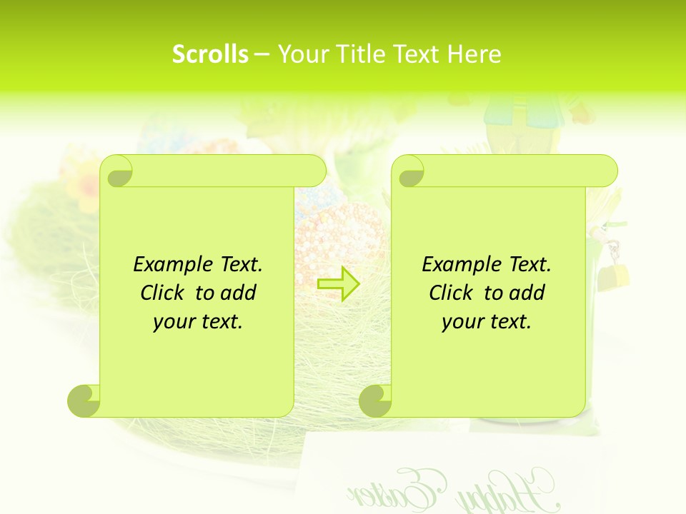 Objects Toy Copyspace PowerPoint Template