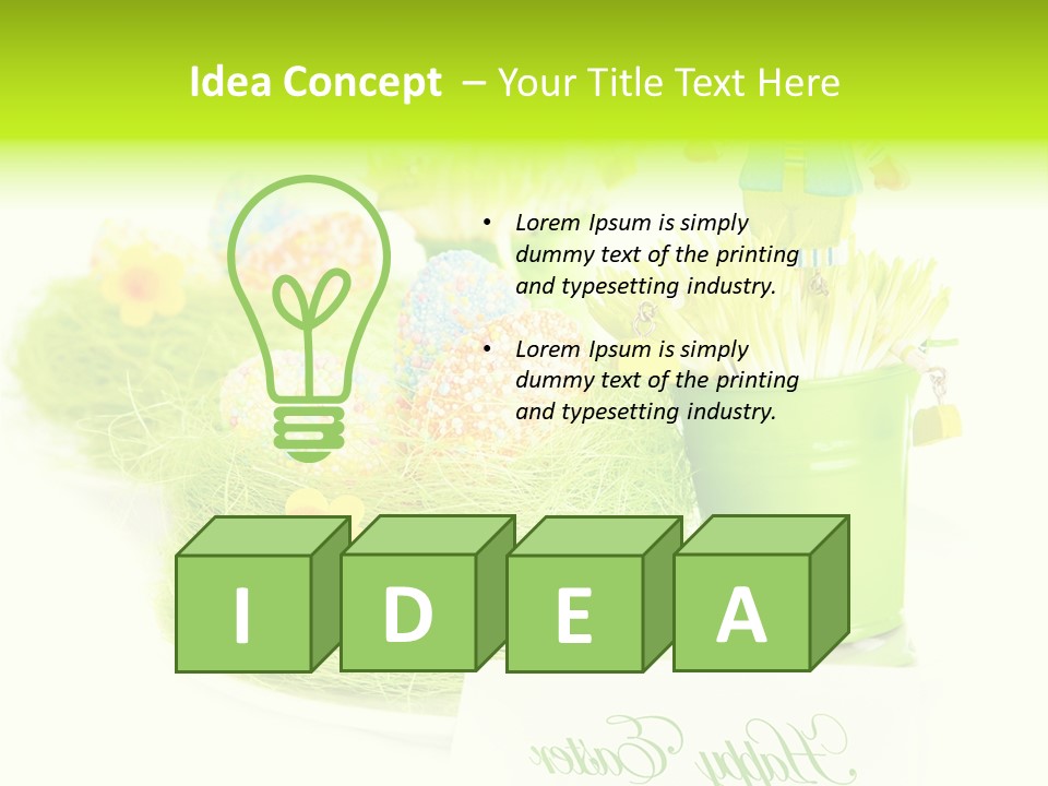 Objects Toy Copyspace PowerPoint Template