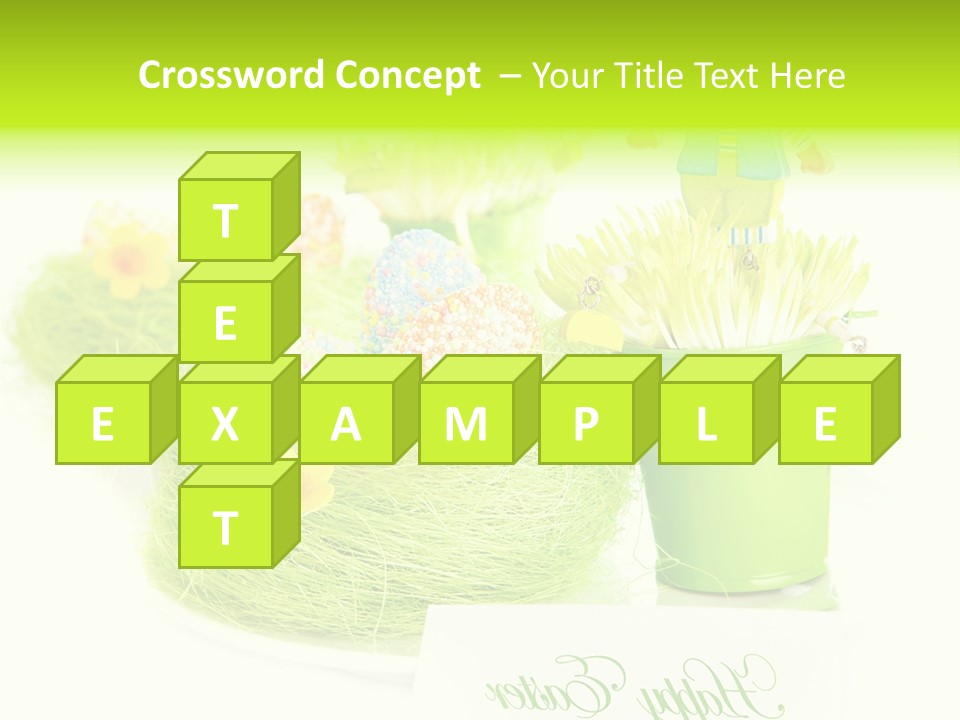 Objects Toy Copyspace PowerPoint Template