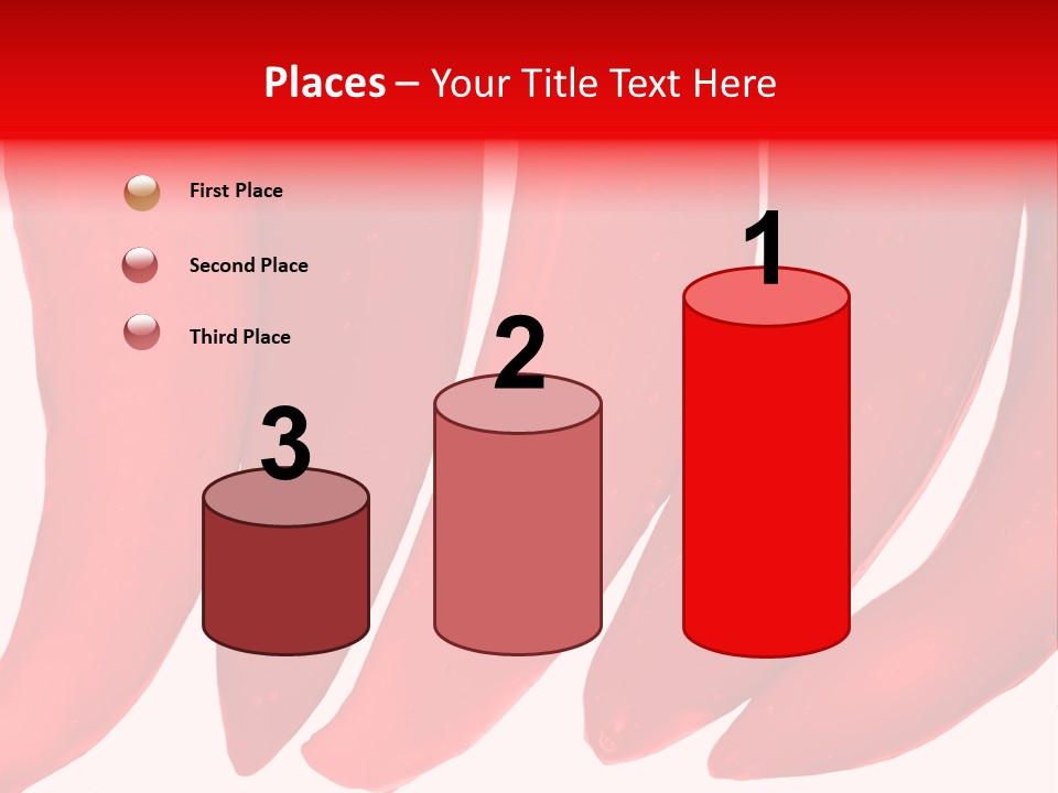 White Background Pepper PowerPoint Template