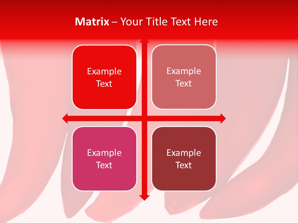 White Background Pepper PowerPoint Template