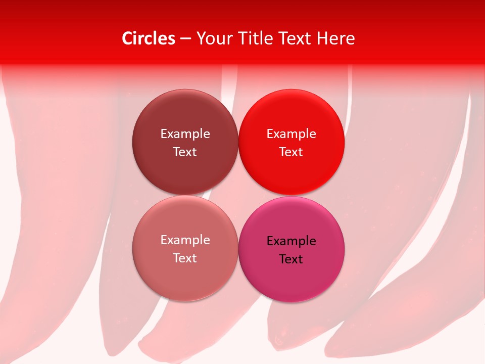 White Background Pepper PowerPoint Template