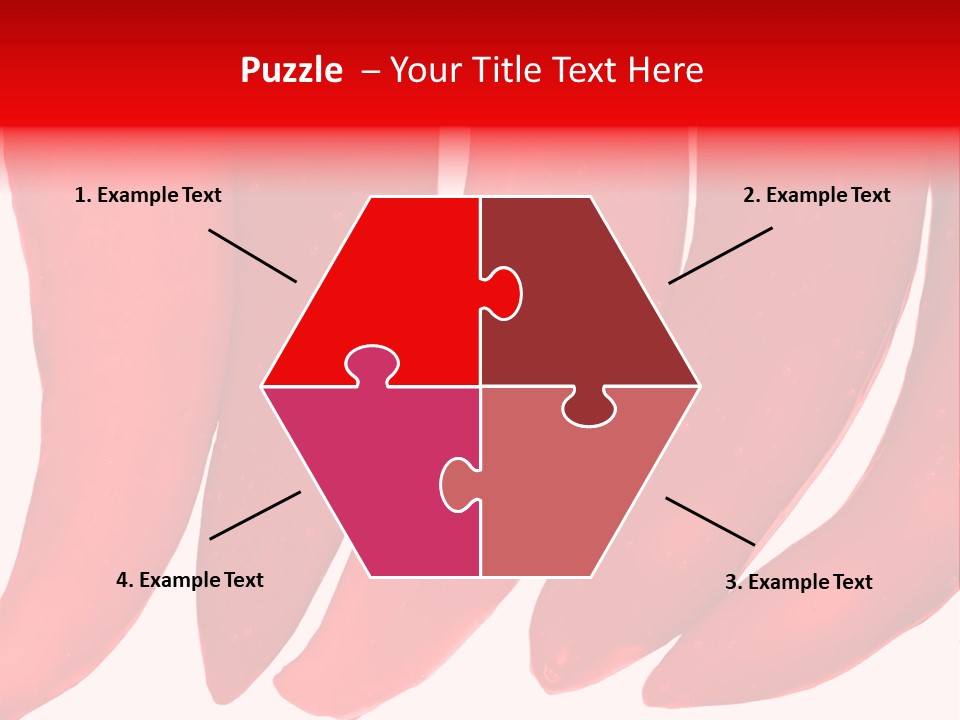 White Background Pepper PowerPoint Template