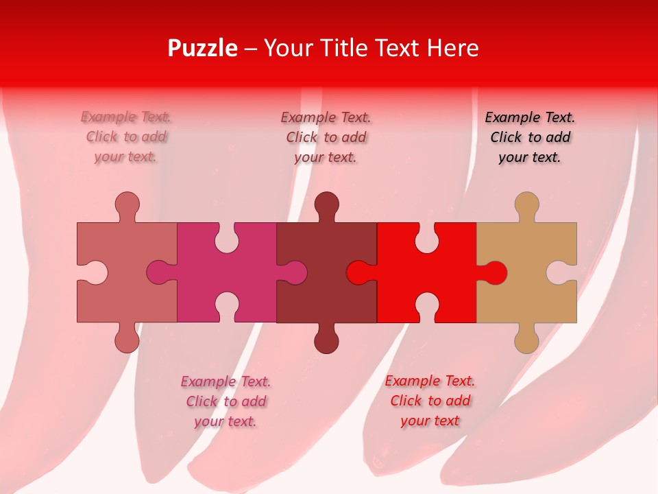 White Background Pepper PowerPoint Template