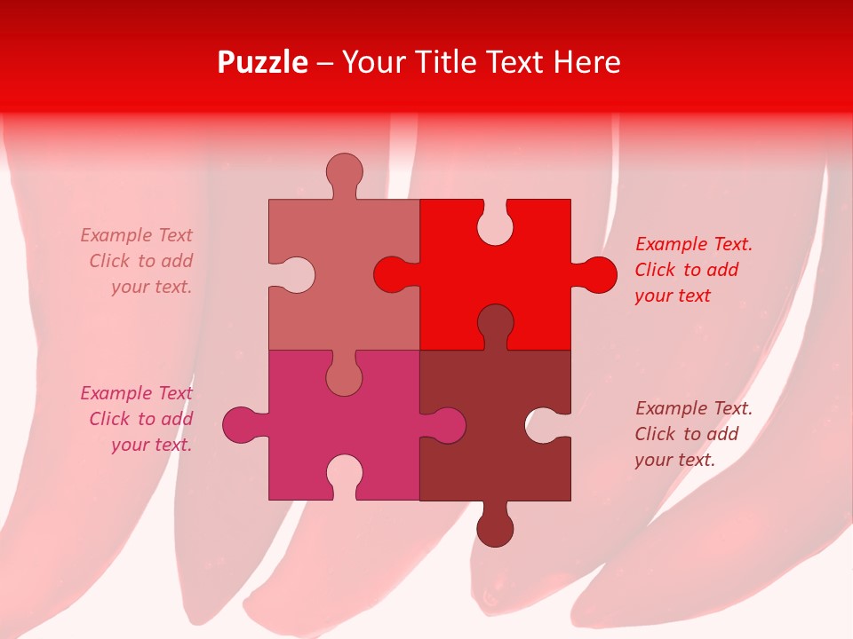 White Background Pepper PowerPoint Template