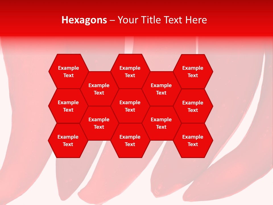 White Background Pepper PowerPoint Template