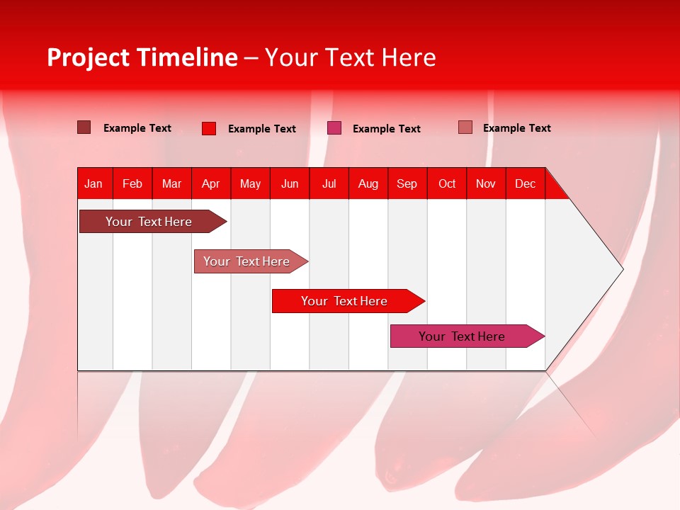 White Background Pepper PowerPoint Template