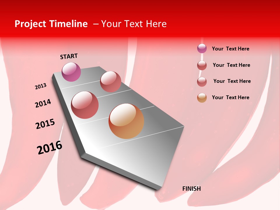 White Background Pepper PowerPoint Template