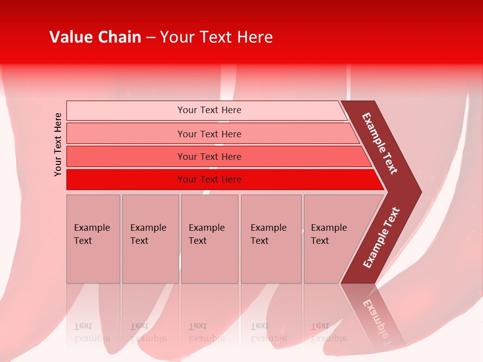 White Background Pepper PowerPoint Template