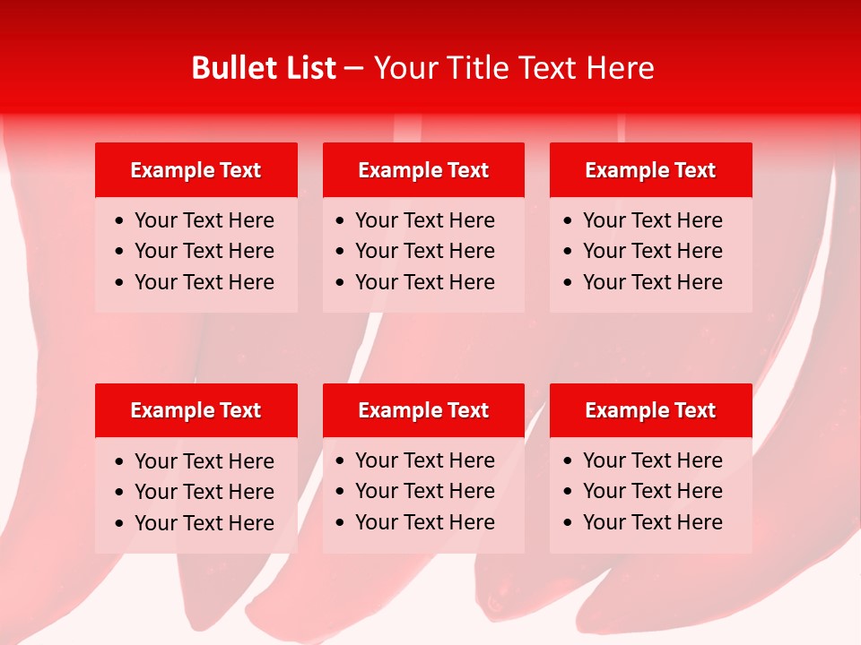 White Background Pepper PowerPoint Template