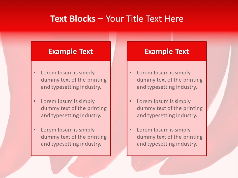 White Background Pepper PowerPoint Template