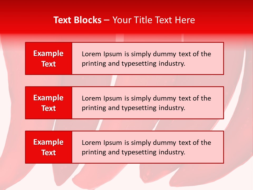 White Background Pepper PowerPoint Template